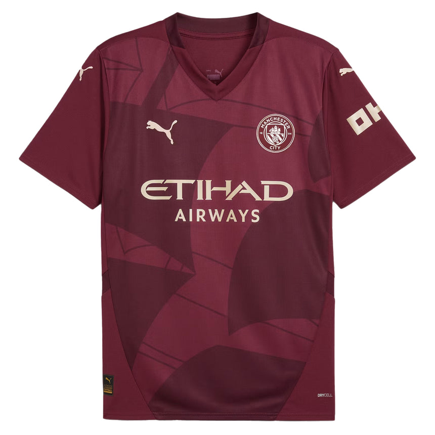 PUMA Men's Manchester City 2024/25 Third Jersey Dark Jasper Front