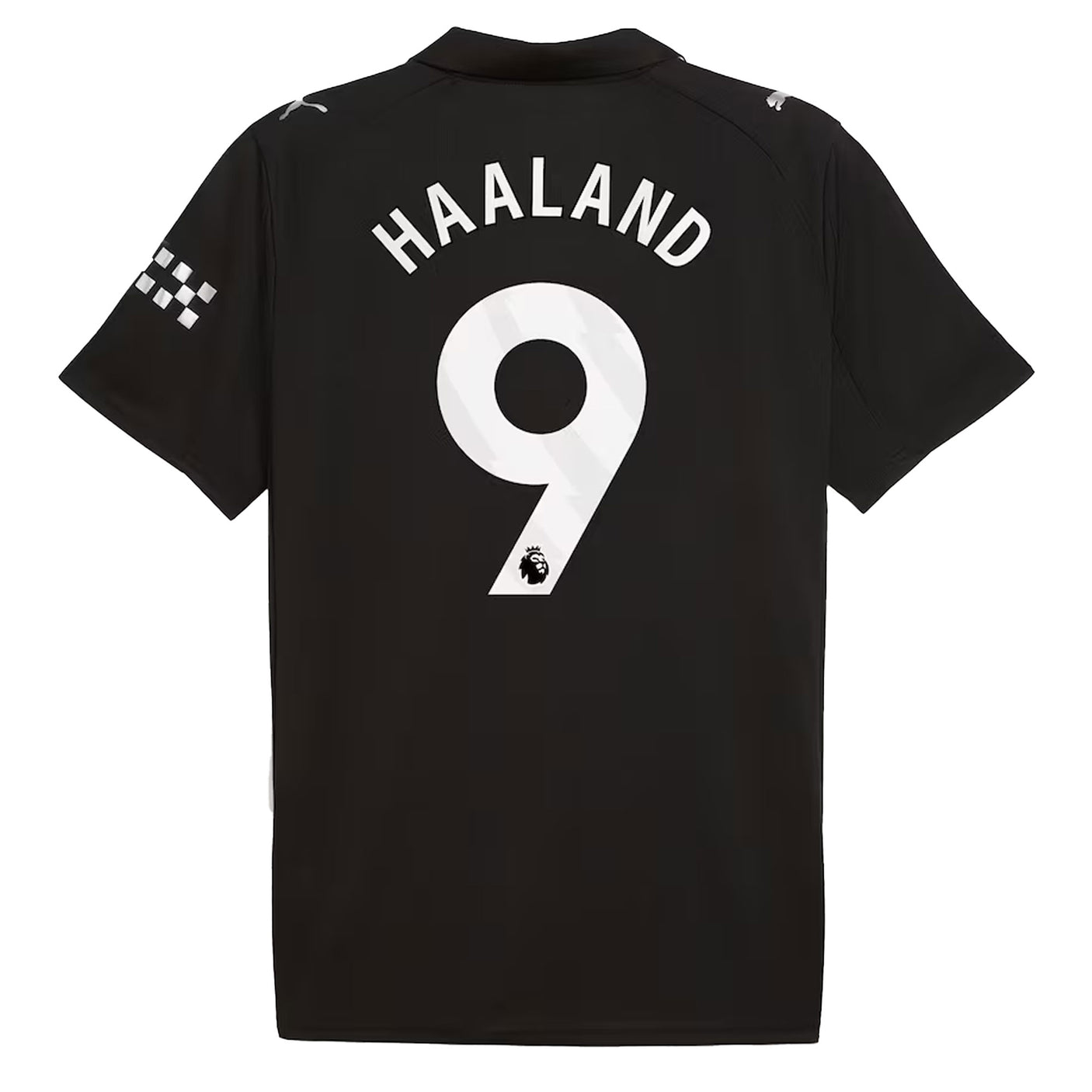 PUMA Men's Manchester City 2025/26 Away Jersey w/ Haaland #9 Printing Back