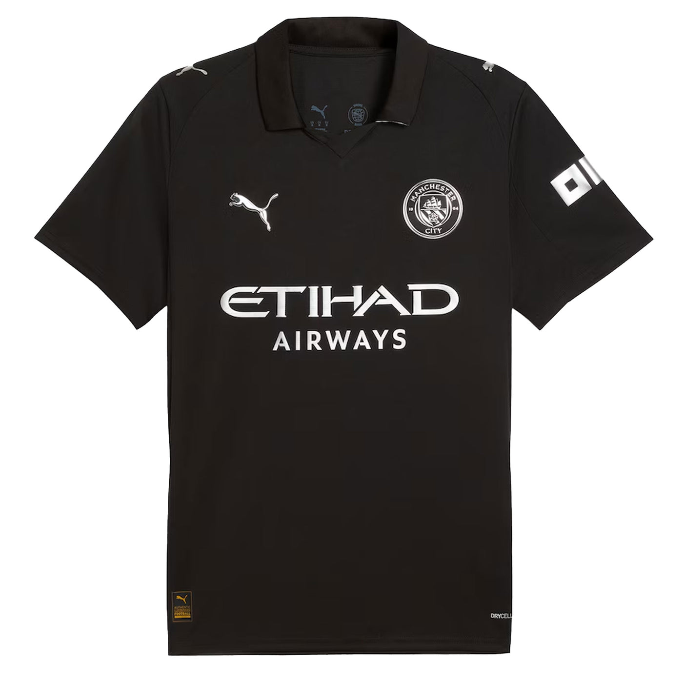 PUMA Men's Manchester City 2025/26 Away Jersey w/ Haaland #9 Printing Front