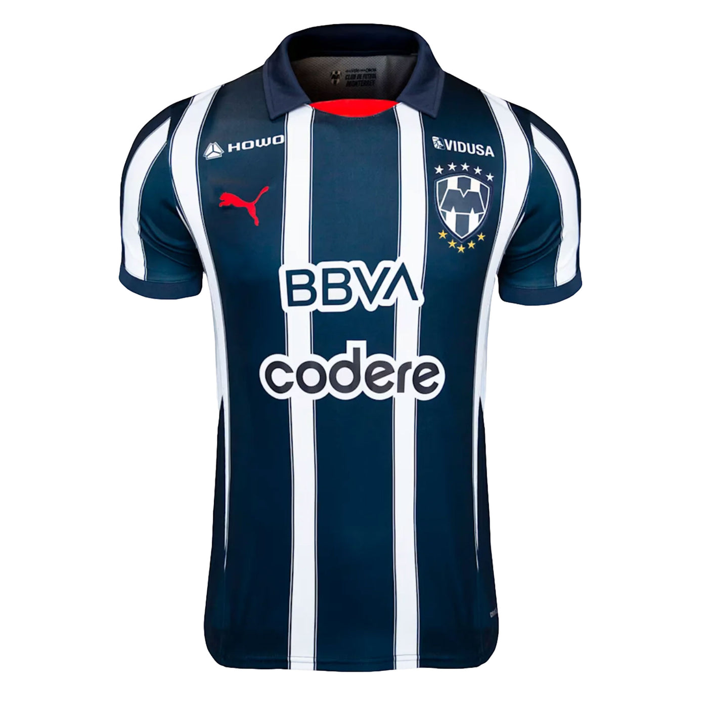 PUMA Men's Monterrey 2024/25 Home Jersey Navy/White Front