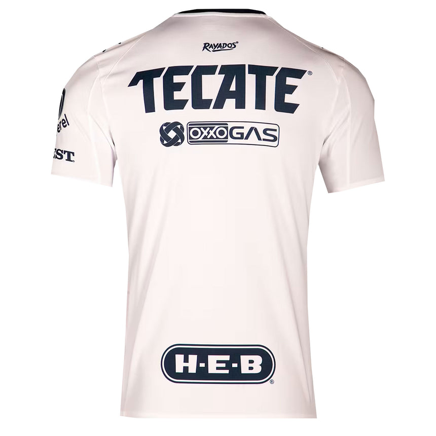 PUMA Men's Monterrey 2025/26 Authentic Away Jersey White Back