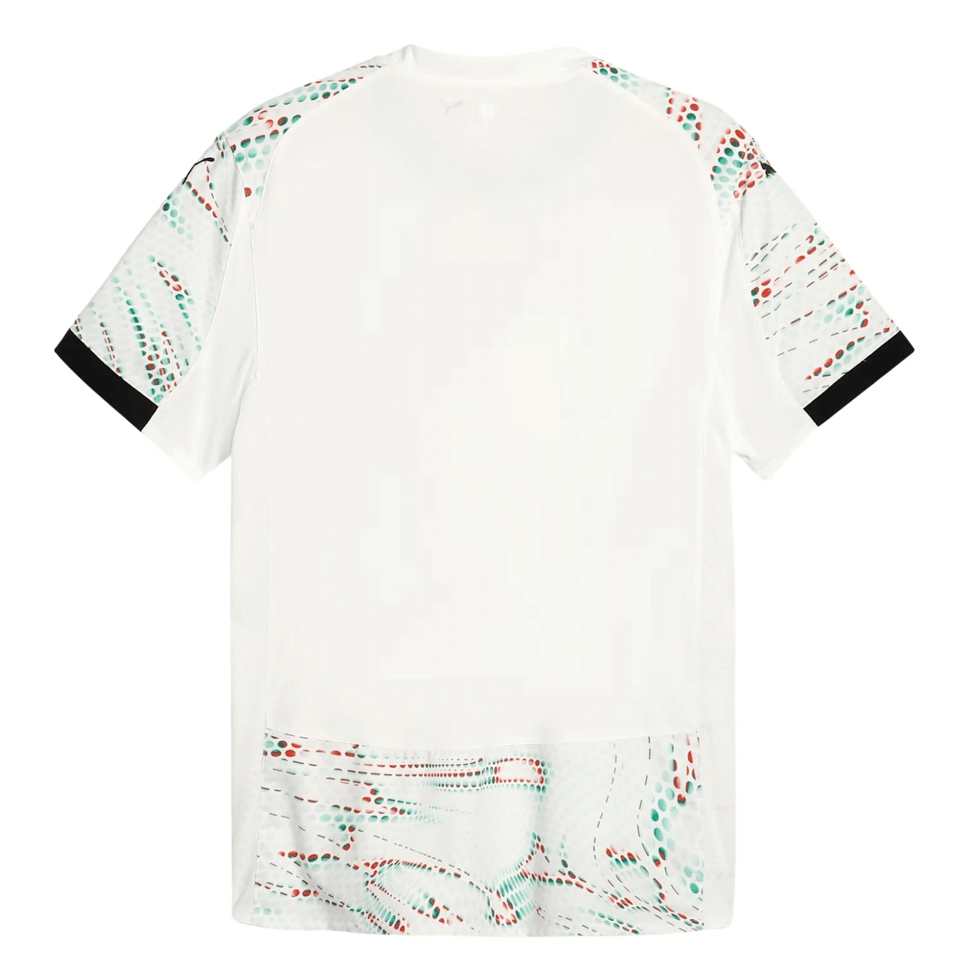 PUMA Men's Portugal 2025/26 Authentic Away Jersey White/Green/Red Back