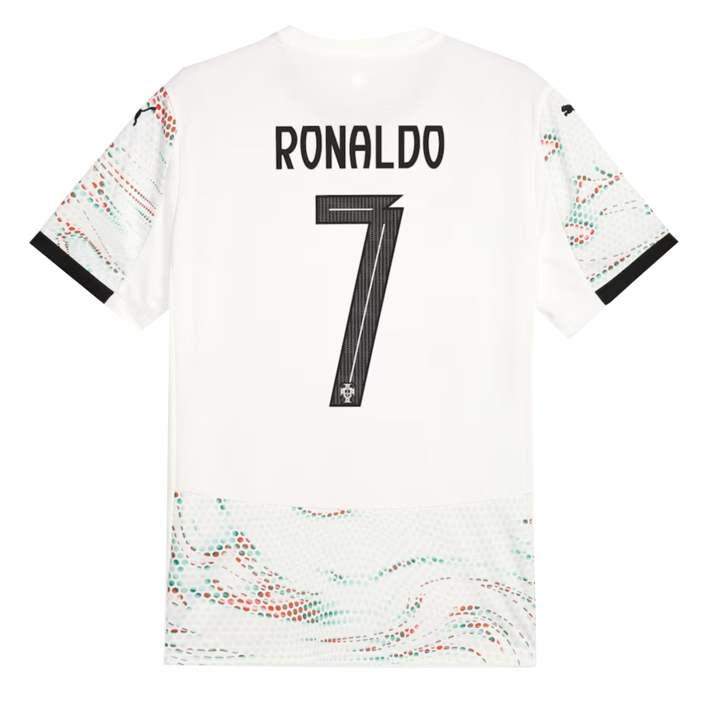 PUMA Men's Portugal 2025/26 Away Jersey w/ Ronaldo # 7 Printing Back