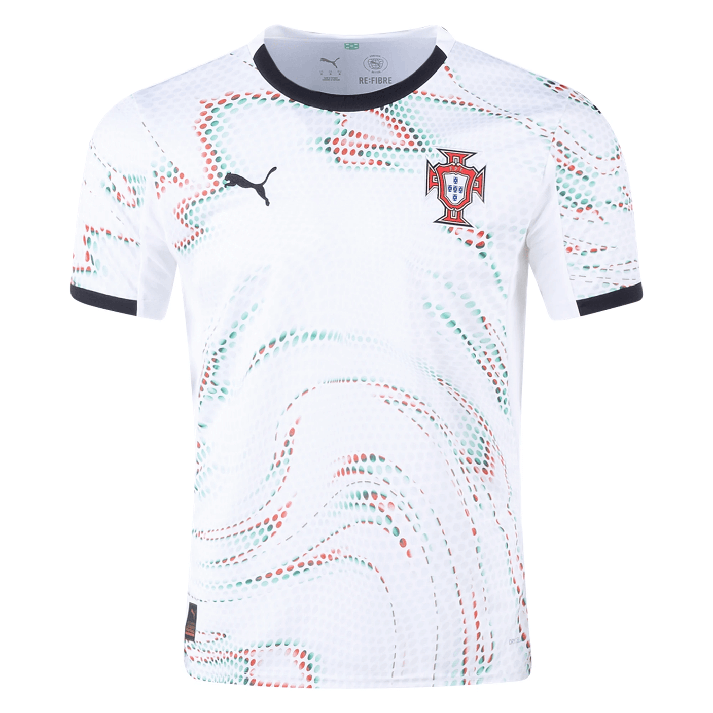 PUMA Men's Portugal 2025/26 Away Jersey White/Green/Red