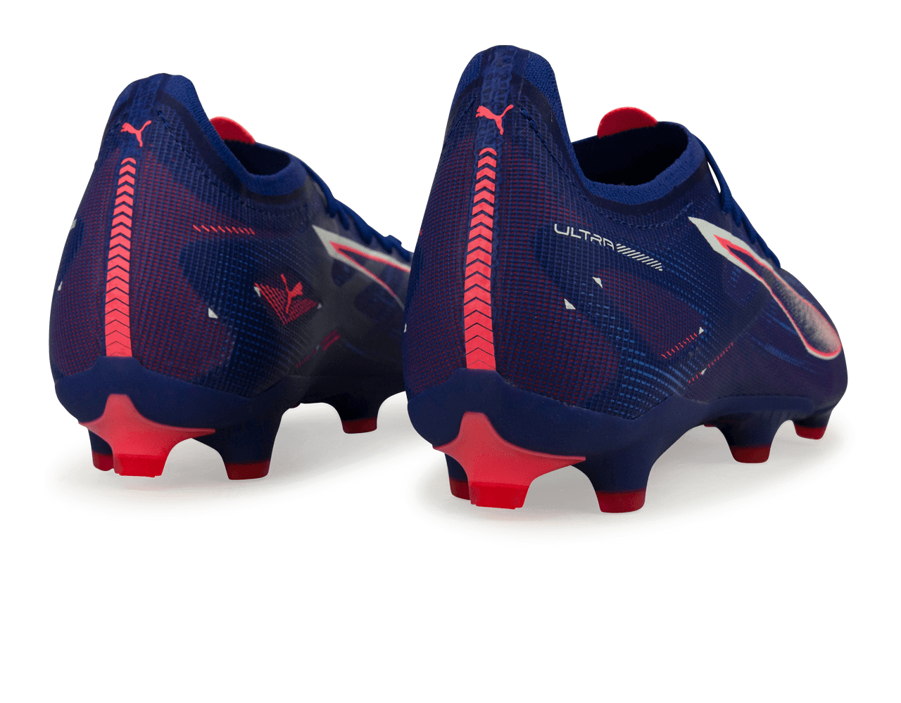 PUMA Men's Ultra 5 Match FG/AG Lapis Lazuli/White Rear