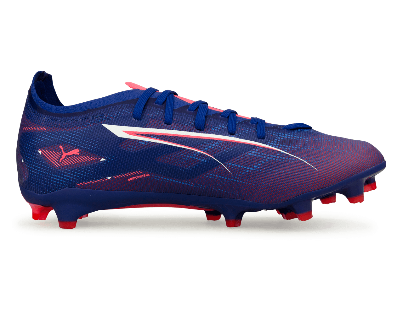 PUMA Men's Ultra 5 Match FG/AG Lapis Lazuli/White Side