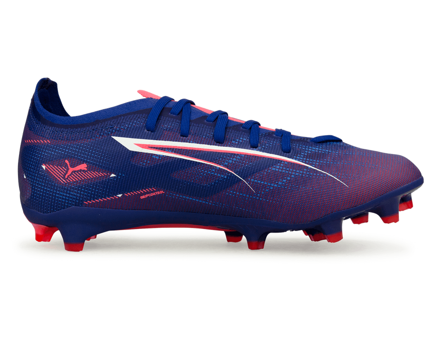 PUMA Men's Ultra 5 Match FG/AG Lapis Lazuli/White Side