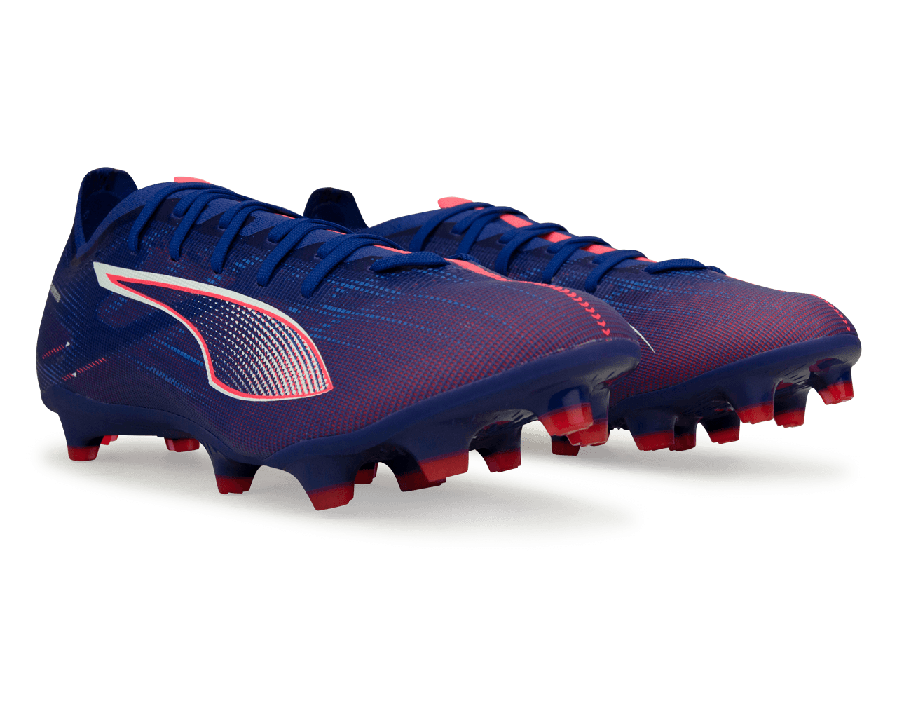 PUMA Men's Ultra 5 Match FG/AG Lapis Lazuli/White Together