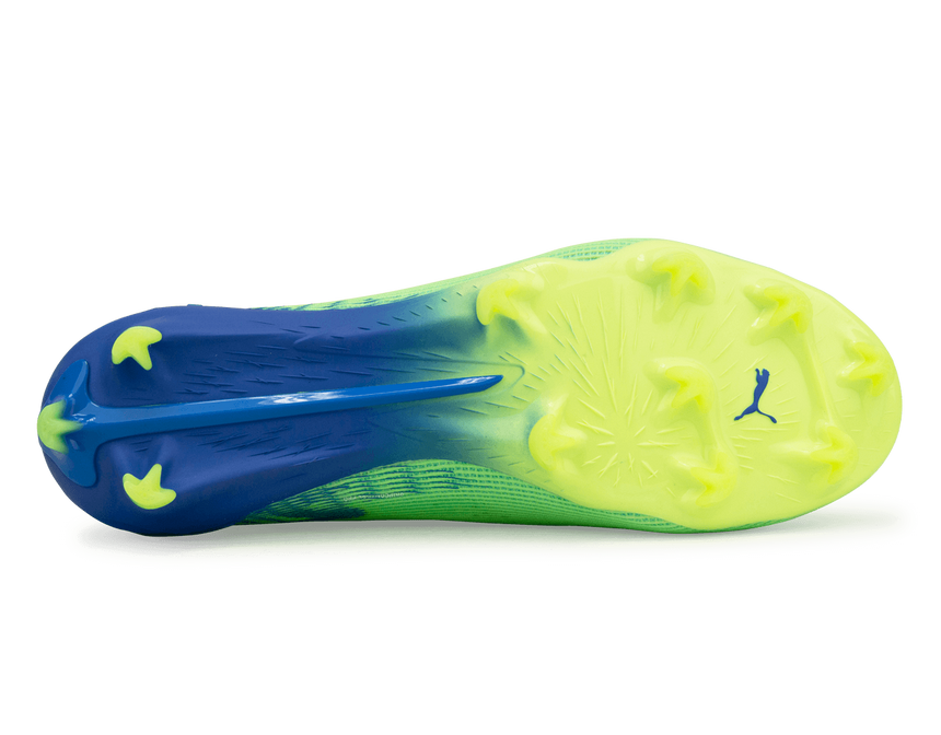 PUMA Men's Ultra 5 Ultimate FG Fizzy Apple/Puma White Sole