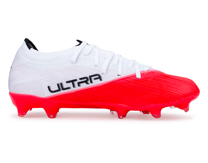PUMA Men's Ultra Nitro 7 Match FG/AG Red/Black/White Side