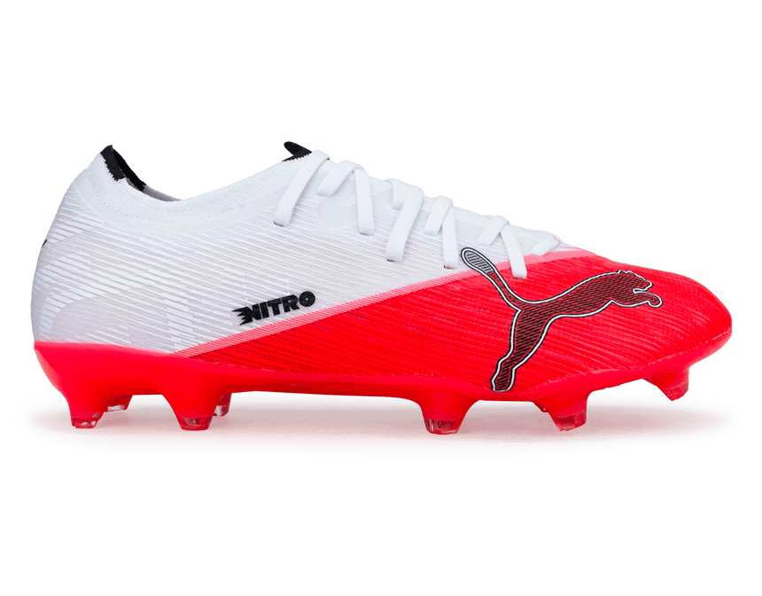 PUMA Men's Ultra Nitro 7 Match FG/AG Red/Black/White
