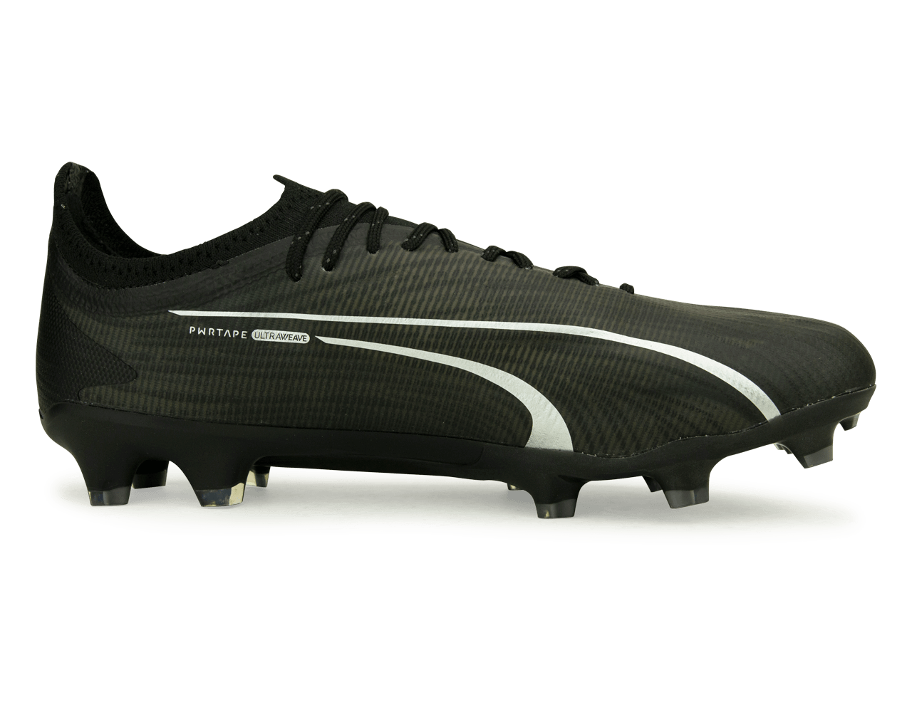 PUMA Men's Ultra Ultimate FG/AG Black Side
