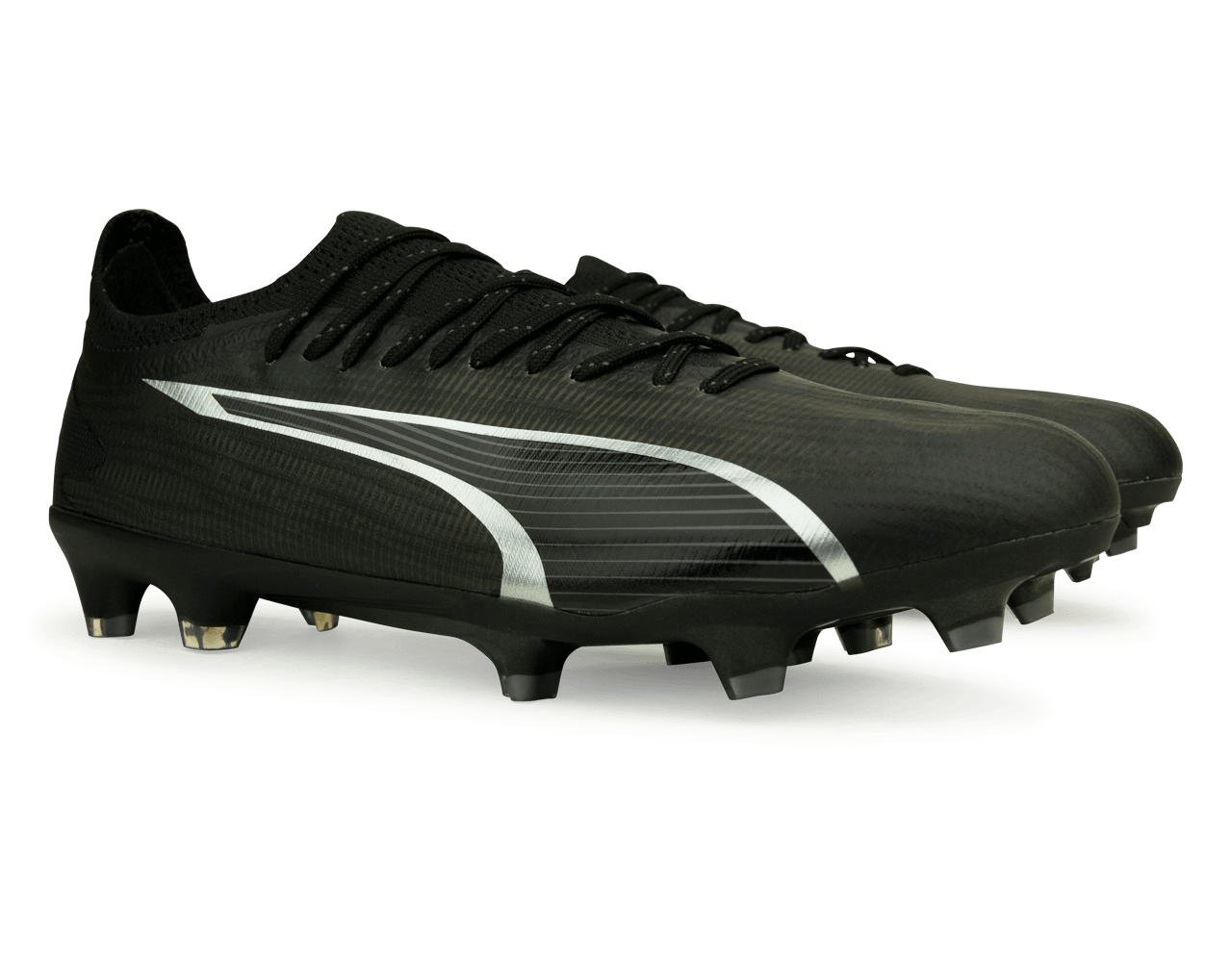 PUMA Men's Ultra Ultimate FG/AG Black Together