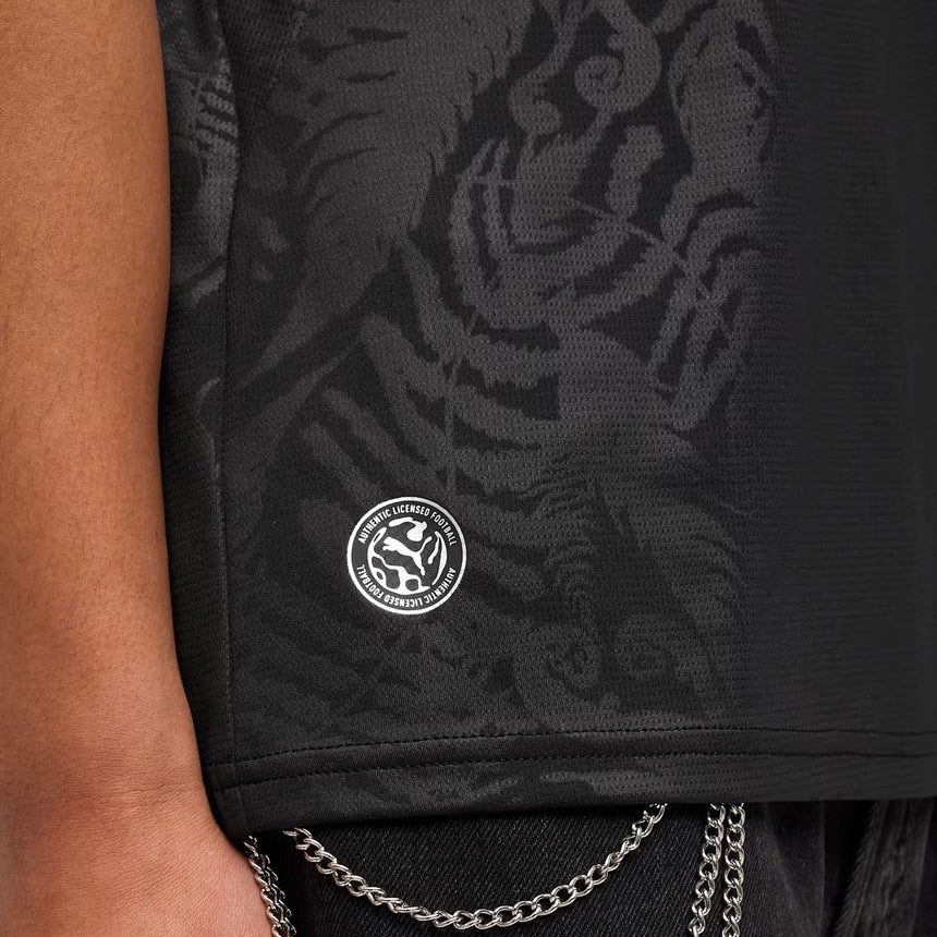 PUMA New Zealand Men's Home Stadium 2026 Jersey Black/Silver Hem
