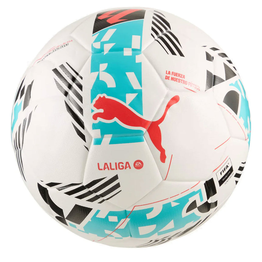 PUMA Orbita La Liga Fifa Quality 2025/26 Ball White/Multi Color Front