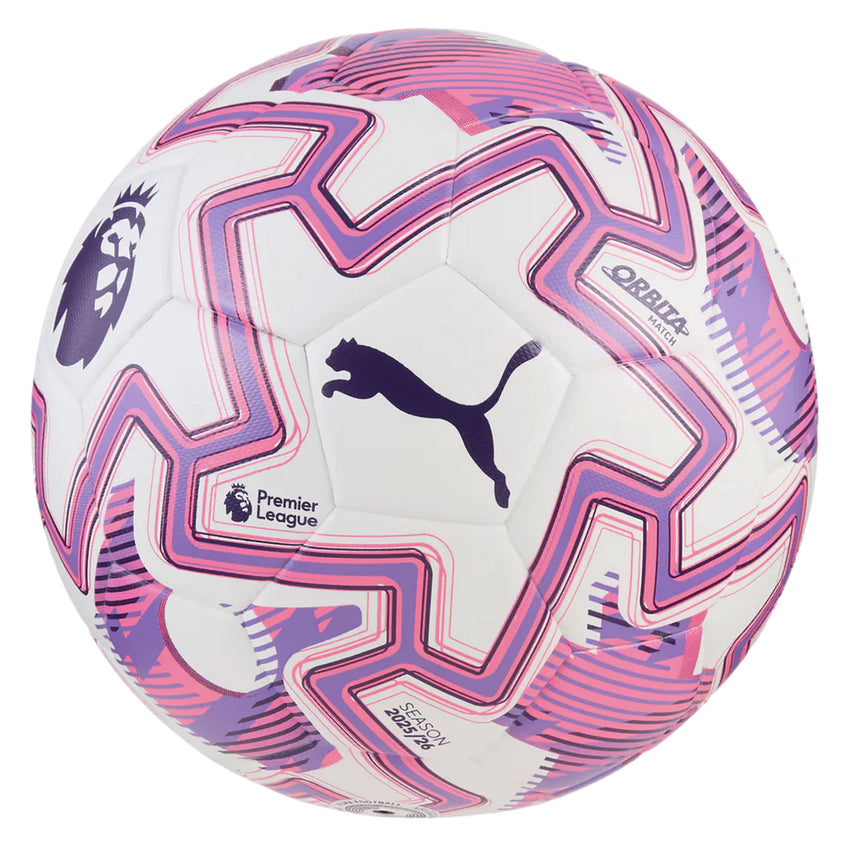 PUMA Orbita Match Premier League 2025/26 Brilliance Fifa Quality Ball White/Multi Color Front