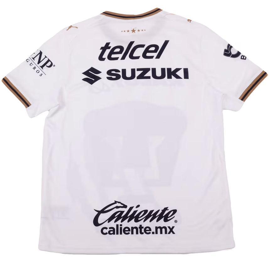 PUMA Pumas UNAM Men's Away Stadium 2026/27 Jersey White/Navy Back