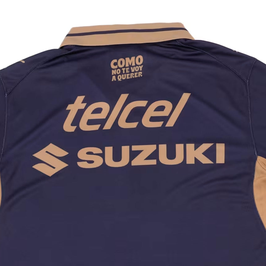 PUMA Pumas UNAM Men's Home Stadium 2026/27 Jersey Navy/Gold Neck