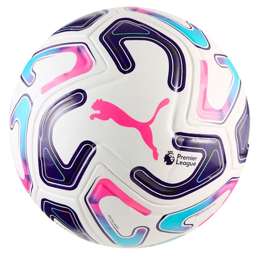 PUMA Stellar Match Premier League Reactivity Ball White/Multi Color Back