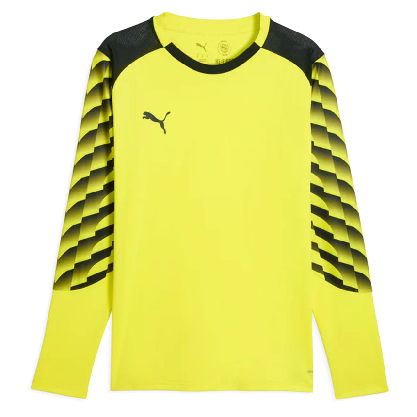 PUMA Teamliga Men's 26 Goalkeeper Long Sleeve Jersey Yellow/Black Front