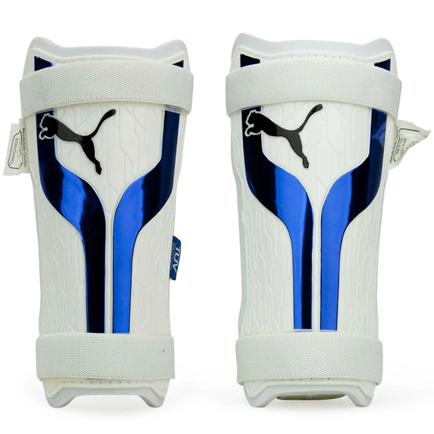 PUMA V-Kon NOCASE Shin Guards White/Black Front