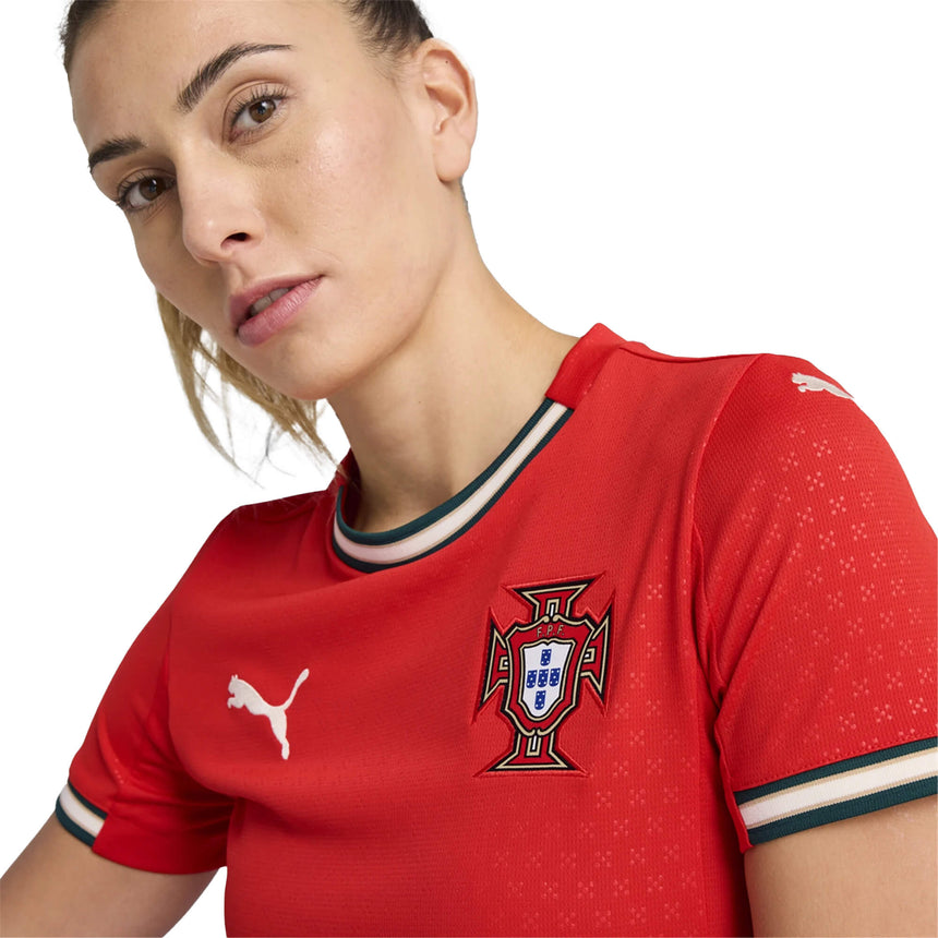 PUMA Women's Portugal 2025/26 Home Jersey Red Model