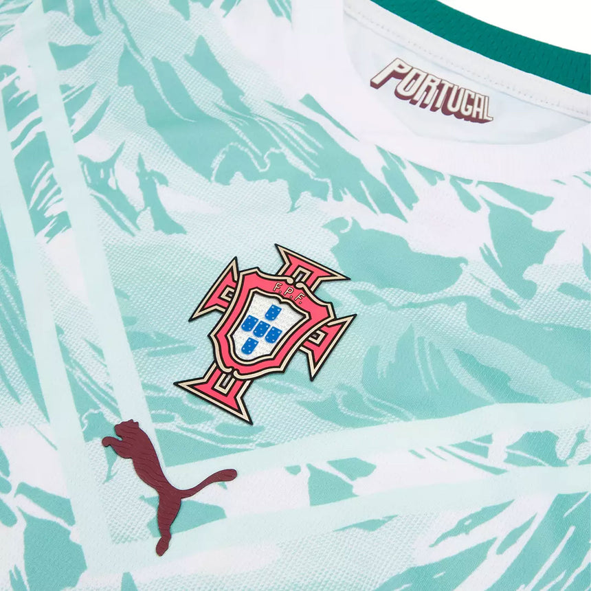 PUMA Portugal Women's Away Stadium 2026 Jersey w/ Ronaldo #7 Crest