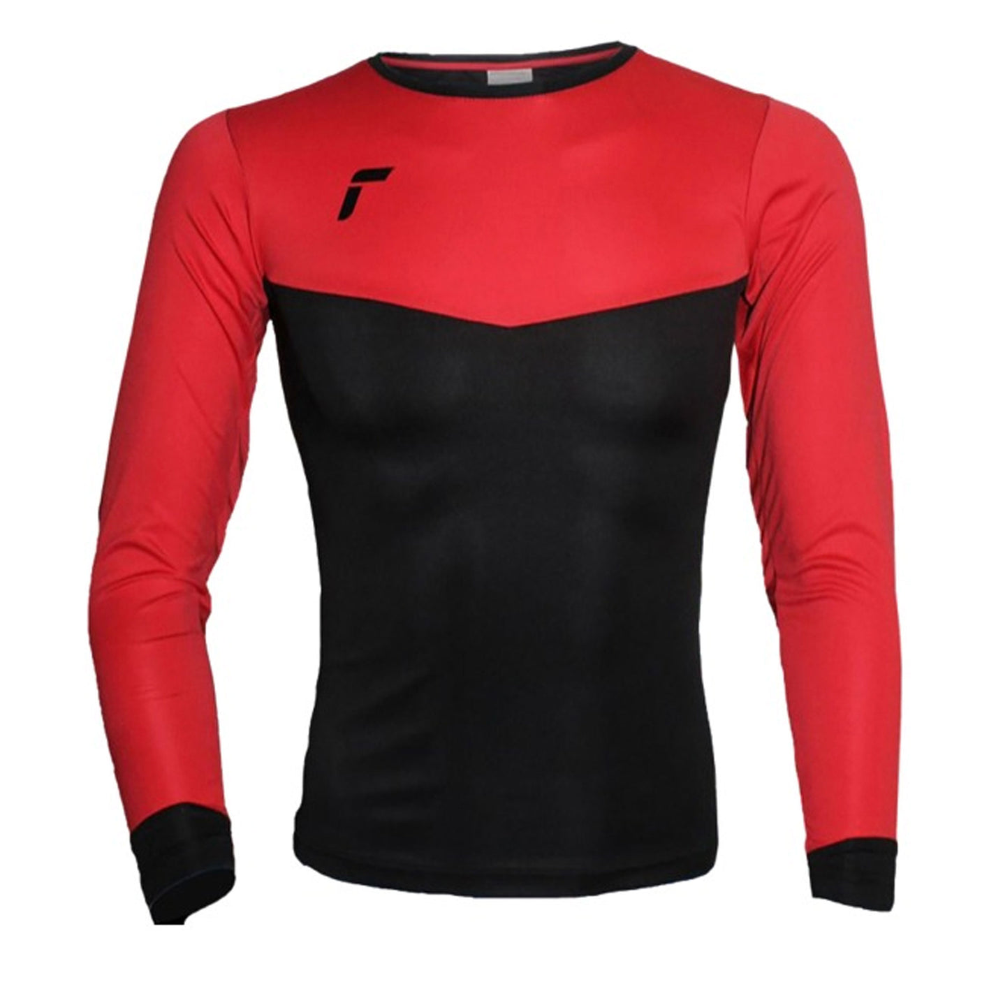 Reusch Youth Match II Padded Goalkeeper Jersey Red/Black Front