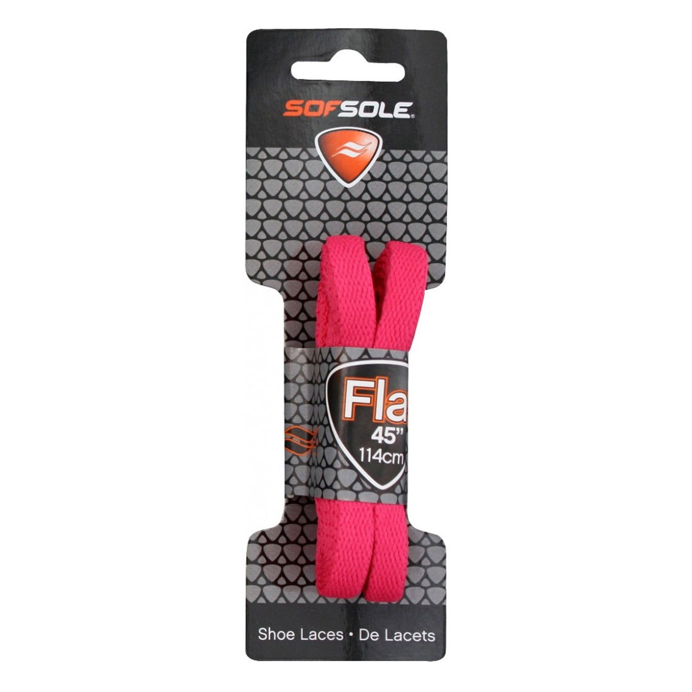 Sof Sole Awareness Flat Shoe Lace Pink Front