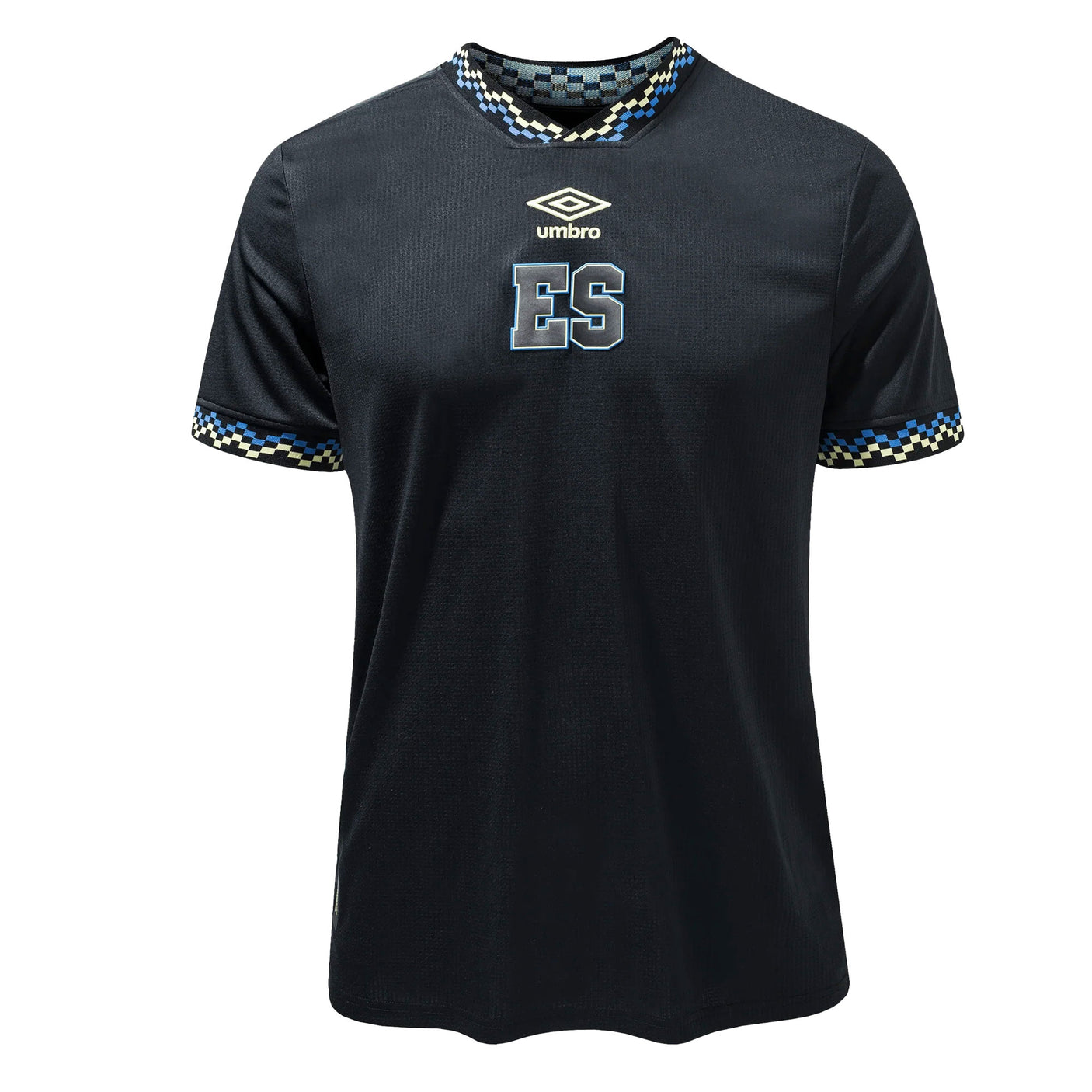 Umbro Men's El Salvador 2023/24 Third Jersey Black Front