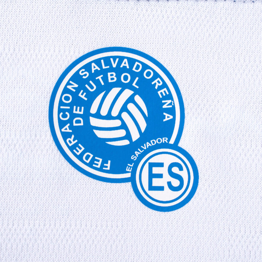 Umbro Men's El Salvador 2025/26 Away Jersey White/Blue Neck Collar