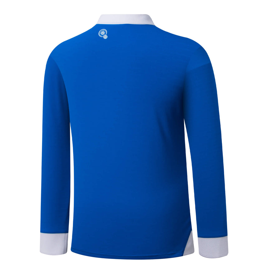 Umbro Men's El Salvador 2025/26 Home Long Sleeve Jersey Blue/White Back