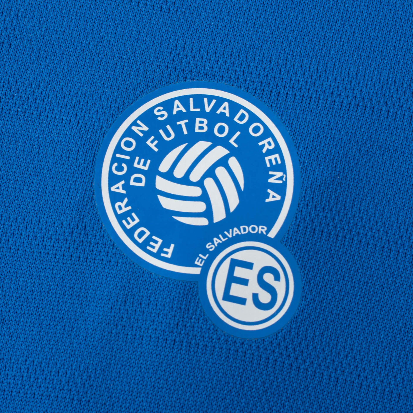 Umbro Men's El Salvador 2025/26 Home Long Sleeve Jersey Blue/White Neck Detail