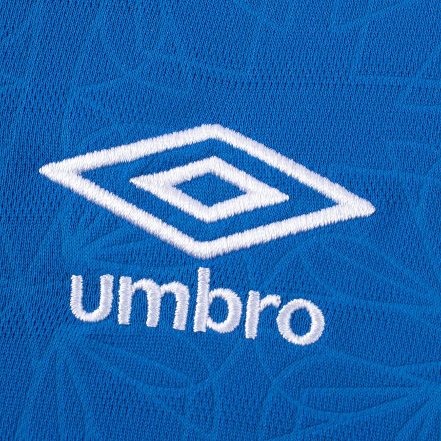 Umbro Men's El Salvador 2025/26 Home Long Sleeve Jersey Blue/White Umbro Logo