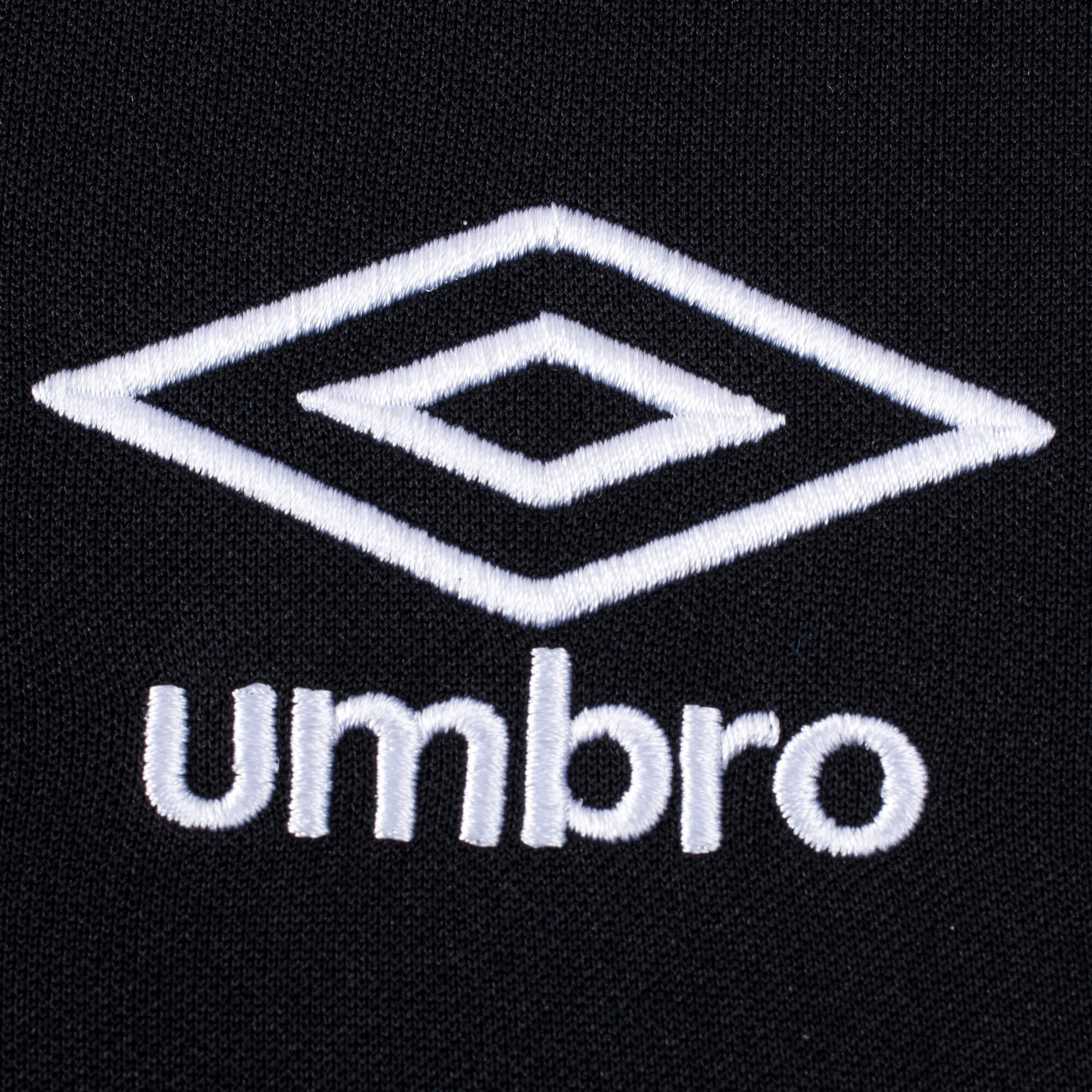 Umbro Men's El Salvador 2025/26 Rain Jacket Black/White/Blue Umbro Logo