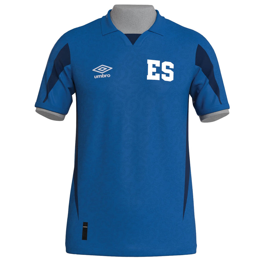 Umbro Men's El Salvador 2026 Authentic Home Jersey Royal Blue Front