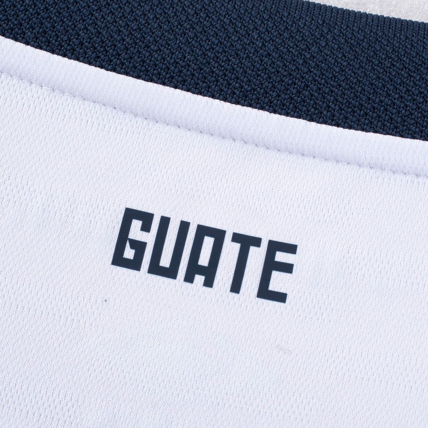 Umbro Men's Guatemala 2025/26 Home Jersey White Guate Detail