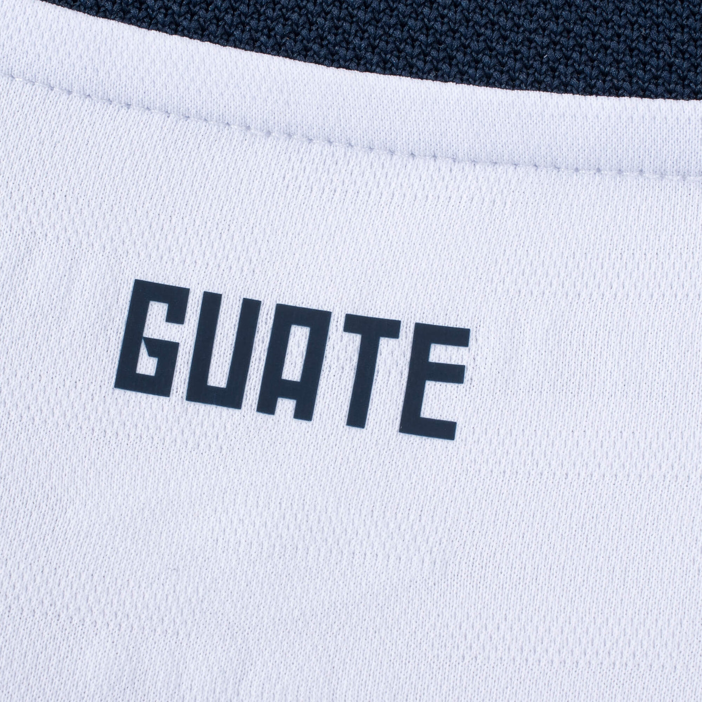 Umbro Men's Guatemala 2025/26 Long Sleeve Home Jersey White Guate Detail