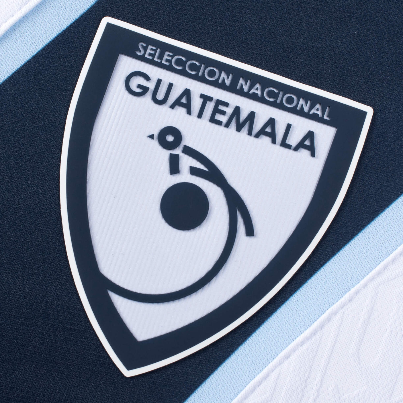 Umbro Men's Guatemala 2025/26 Long Sleeve Home Jersey White Crest