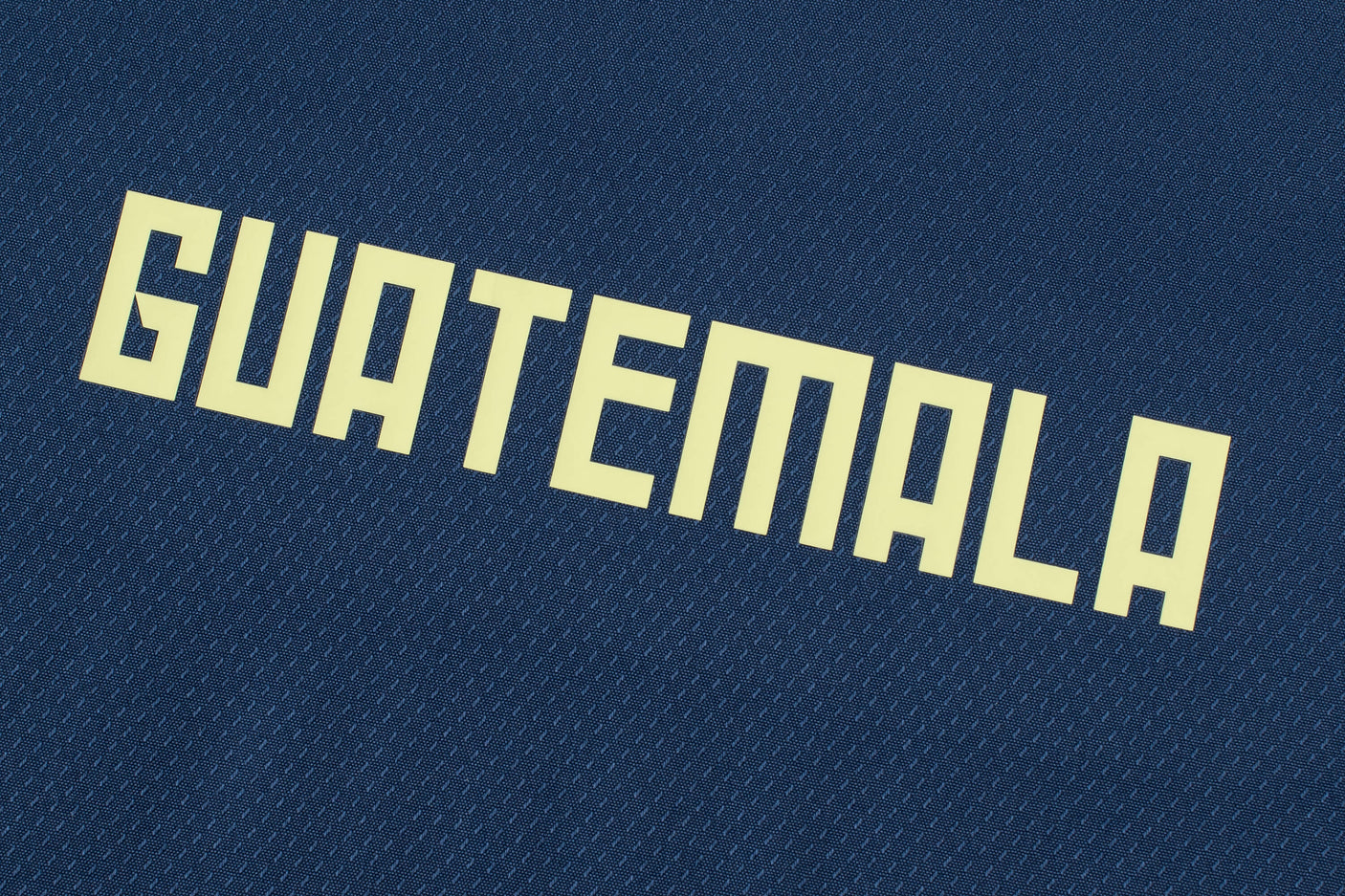 Umbro Men's Guatemala 2025/26 Rain Jacket Blue Guate detail