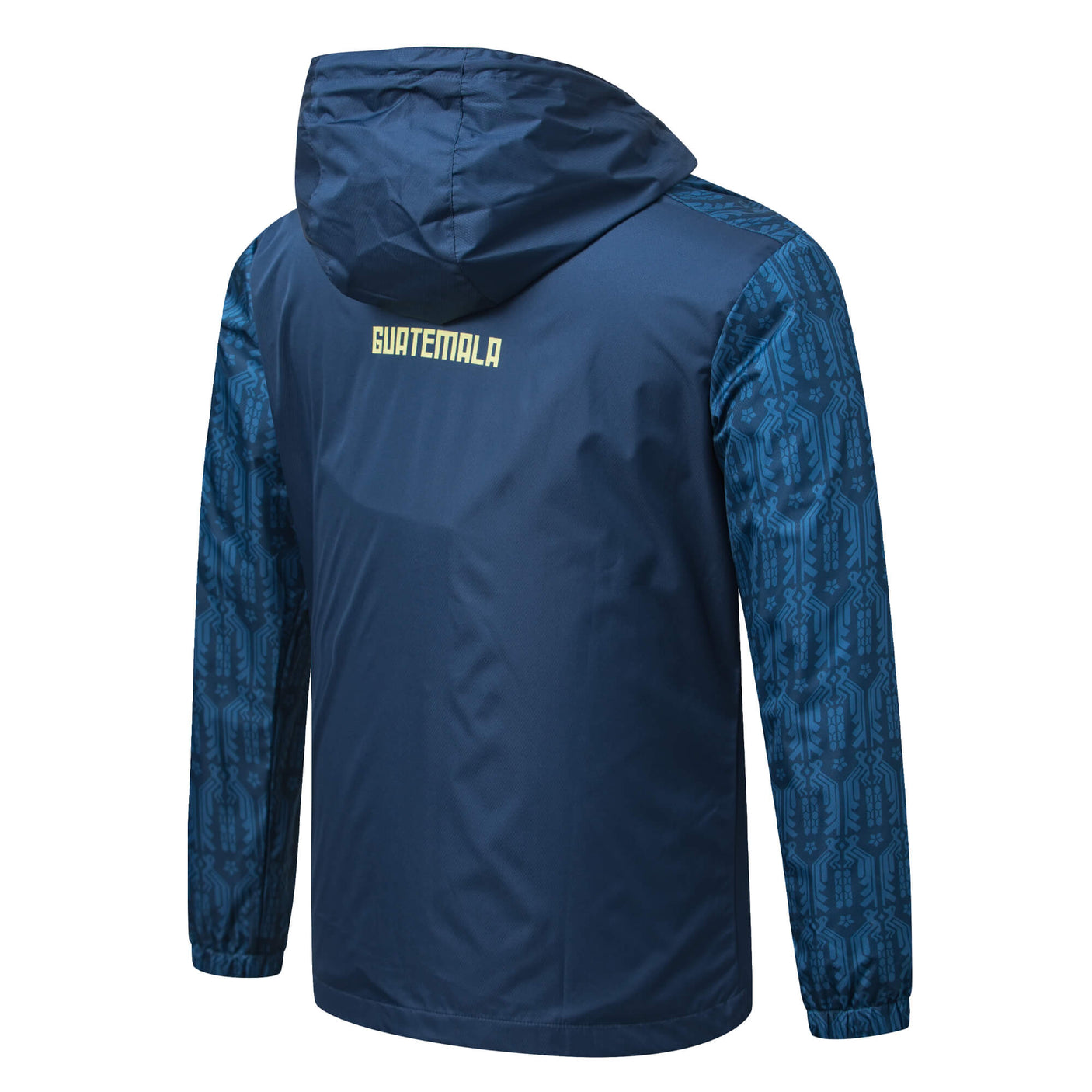 Umbro Men's Guatemala 2025/26 Rain Jacket Blue Back
