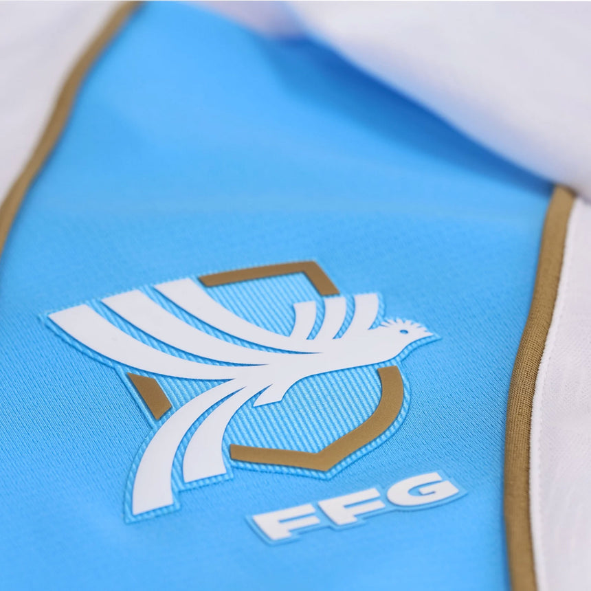 Umbro Men's Guatemala 2026 Authentic Home Long Sleeve Jersey White/Sky Crest