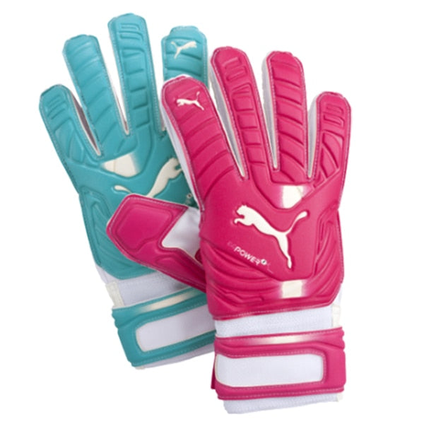 Puma EvoPower Grip 4 Goalkeeper Gloves Tricks Pink/Blue