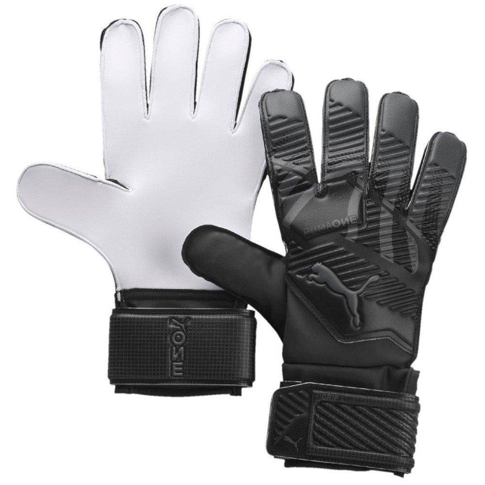 Puma Men's ONE Grip 4 RC Goalkeeper Gloves Black/Grey