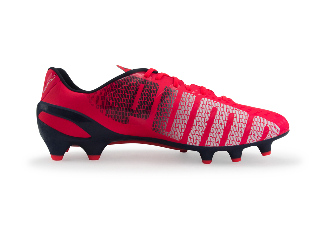 PUMA Men's evoSPEED1.3 FG Bright Plasma/White/Peacoat