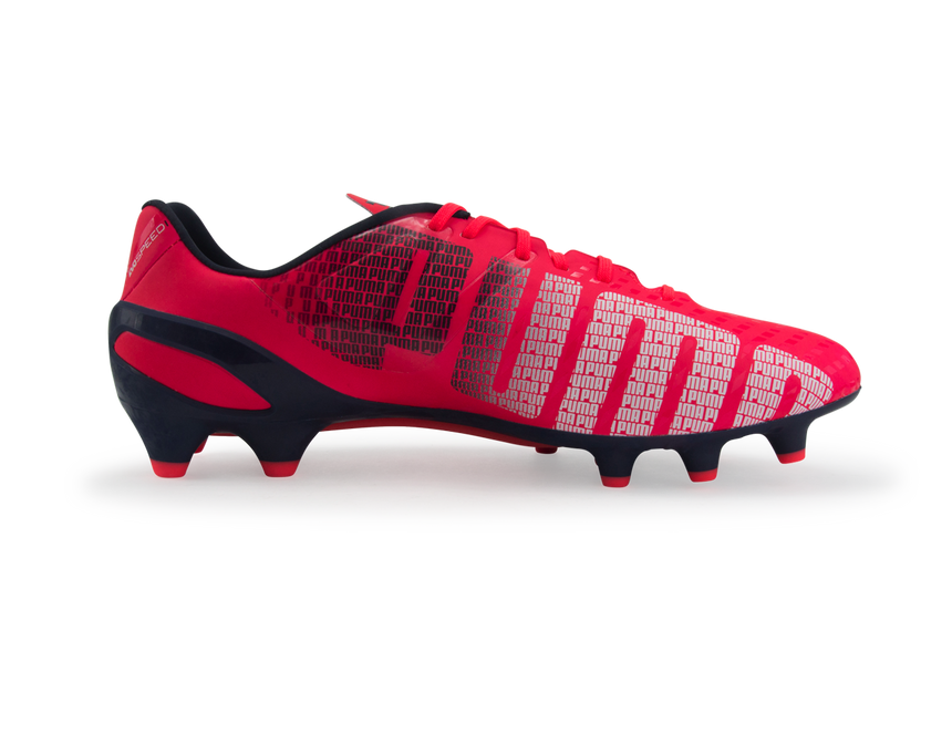 PUMA Men's evoSPEED1.3 FG Bright Plasma/White/Peacoat