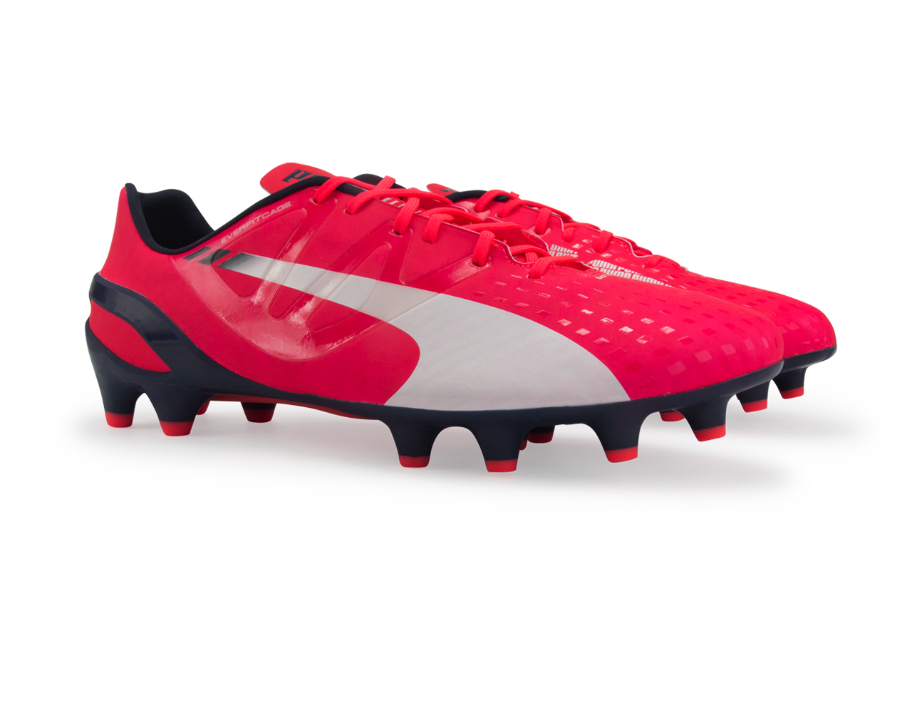 PUMA Men's evoSPEED1.3 FG Bright Plasma/White/Peacoat