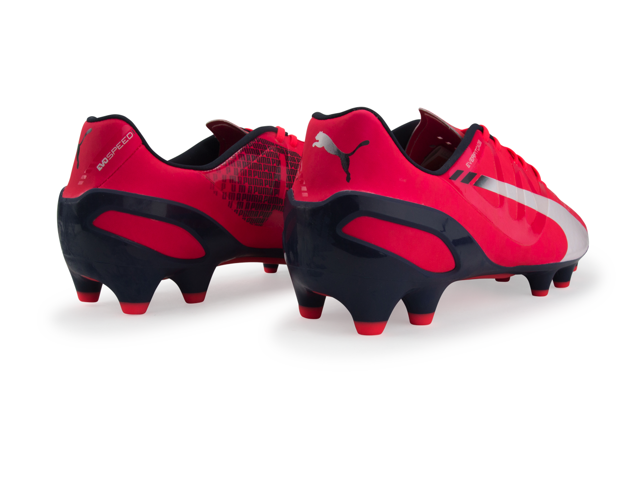 PUMA Men's evoSPEED1.3 FG Bright Plasma/White/Peacoat