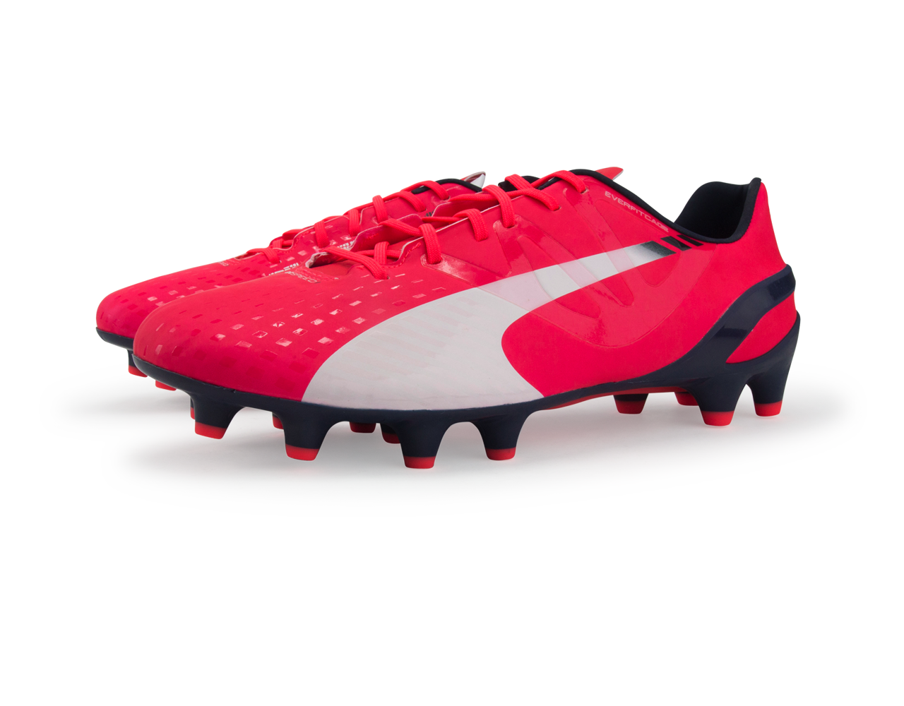 PUMA Men's evoSPEED1.3 FG Bright Plasma/White/Peacoat