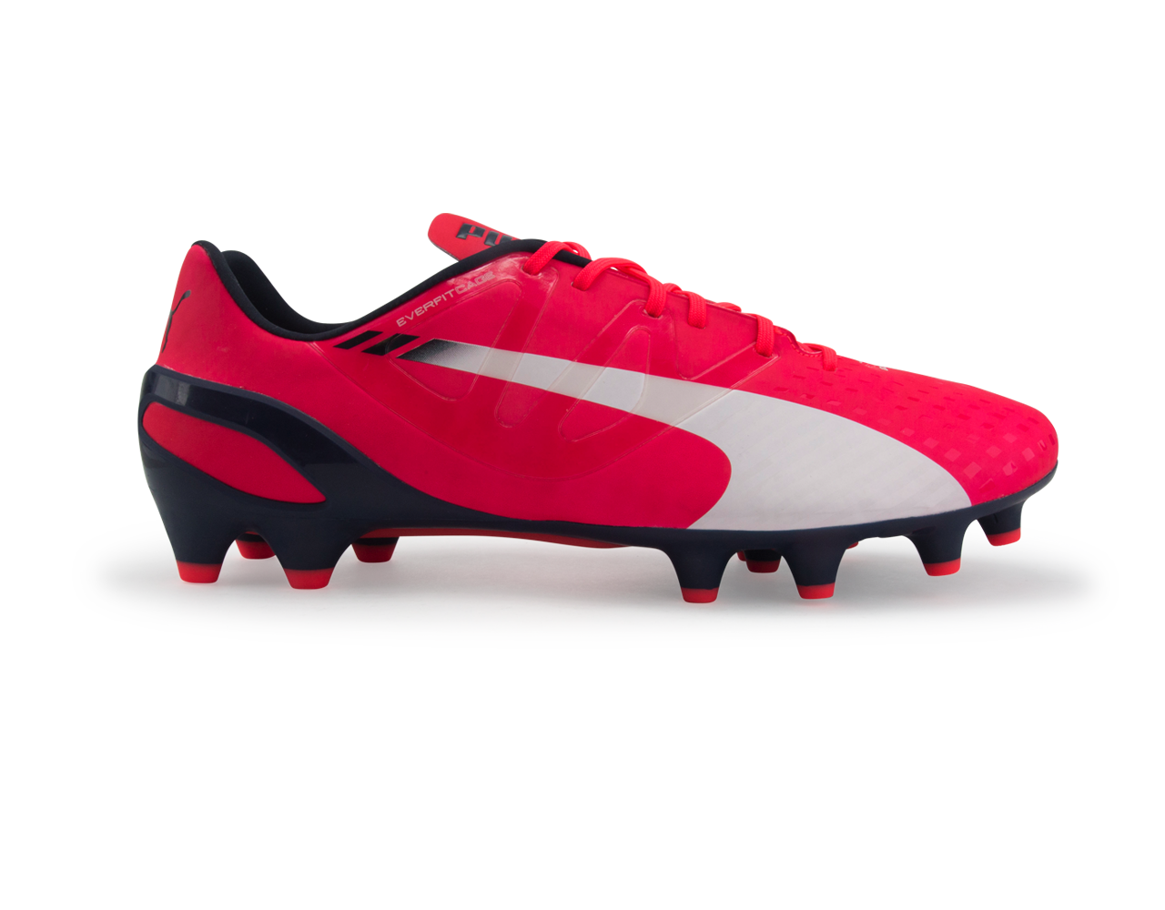 PUMA Men's evoSPEED1.3 FG Bright Plasma/White/Peacoat